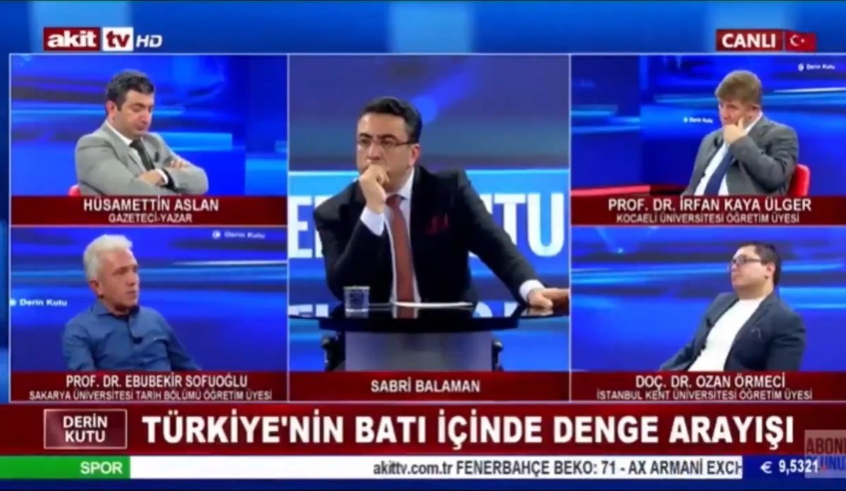 Statement on the words of Ebubekir Sofuoğlu by Sabri Balaman # 1