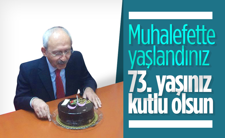 Kemal Kılıçdaroğlu 73 yaşında