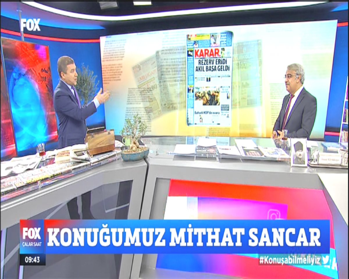 Mithat Sancar: HDP yi kapatırsanız iktidar oluruz #1