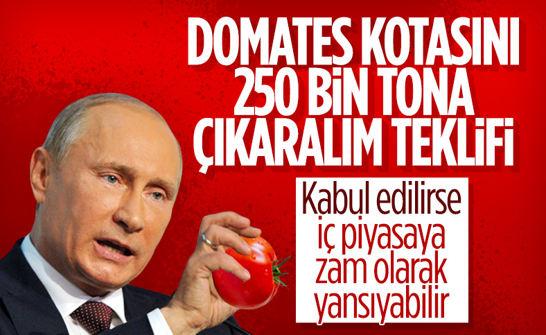 Rusya, Türkiye'den aldığı domates kotasını arttırmaya hazırlanıyor