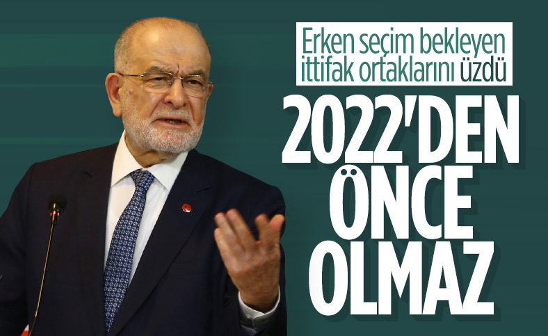 Temel Karamollaoğlu: 2022'den önce seçim olmaz