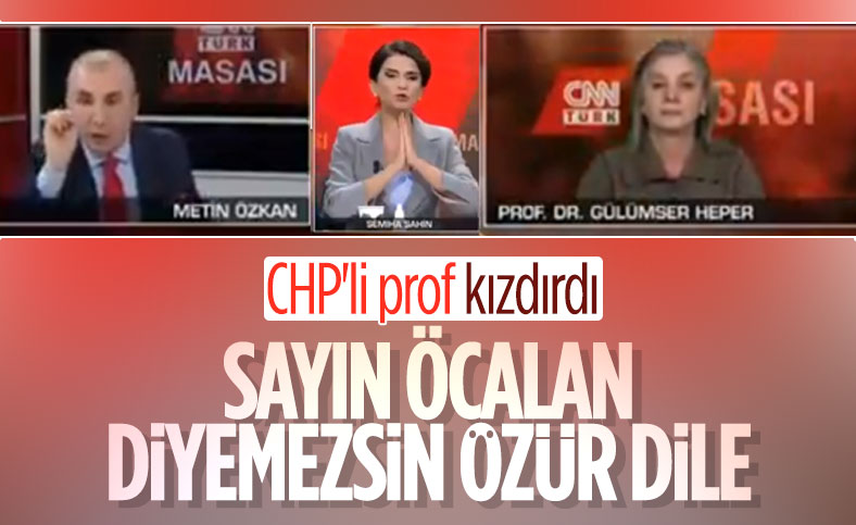 Prof. Dr. Gülümser Heper, Öcalan'a 'sayın' deyince tepki gördü