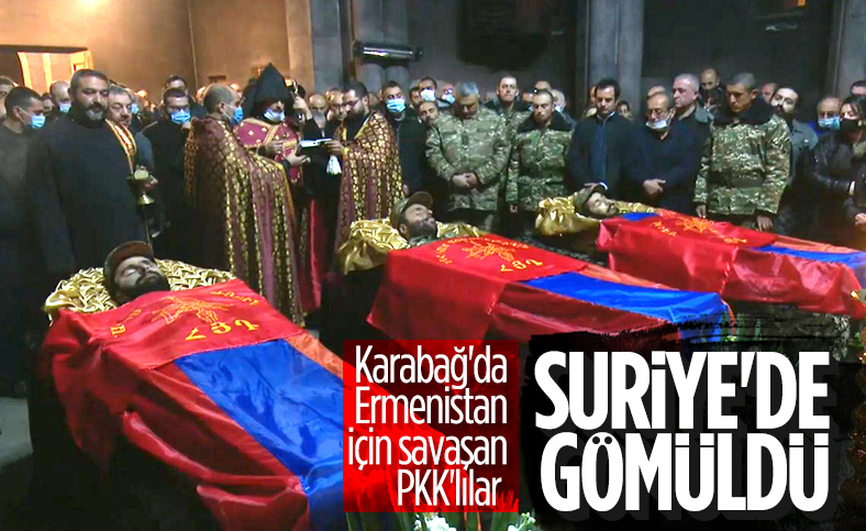 Ermenistan için savaşan PKK'lıların cesetleri Halep'te