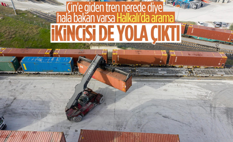 Çin’e giden ikinci ihracat treni yola çıktı