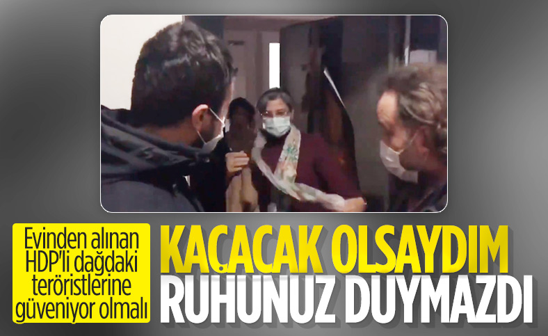 HDP'li Leyla Güven'in gözaltına alınma görüntüleri