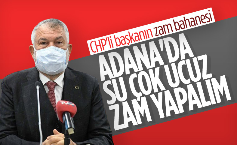 Zeydan Karalar: Adana’nın suyu ucuz, zam yapmayı düşünüyoruz