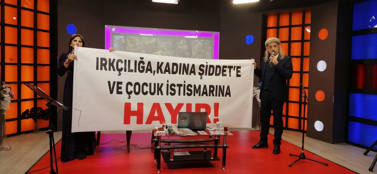 Police raided the studio when KADES notification was made live on Trabzon # 5