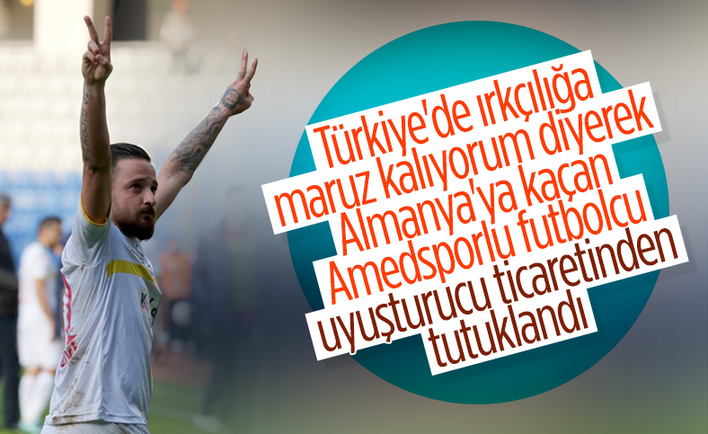 Deniz Naki, uyuşturucu satıcılığından tutuklandı