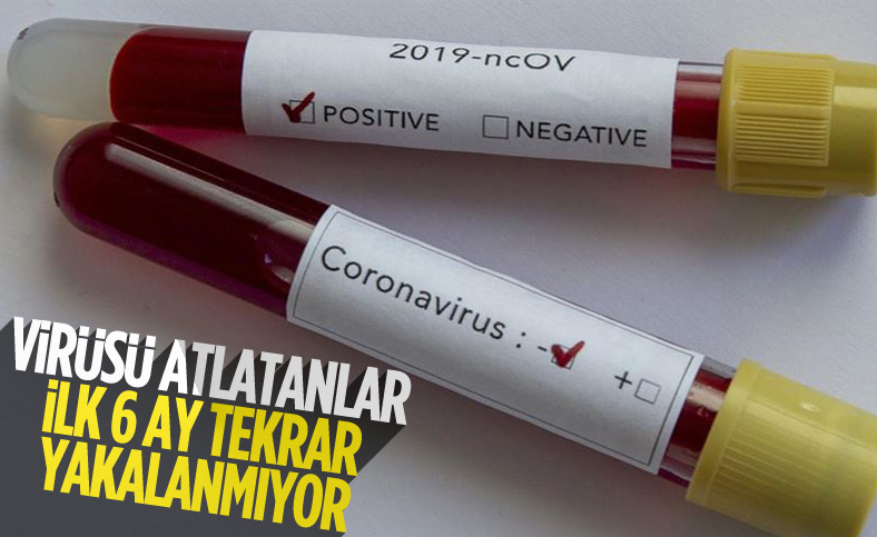 Koronavirüsü atlatanlar, 6 ay virüse yakalanmıyor