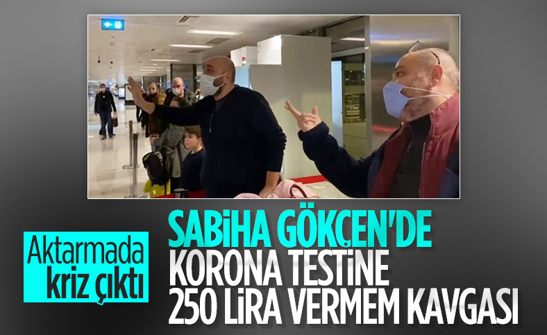 Sabiha Gökçen Havalimanı’nda ücretli korona testi tartışması