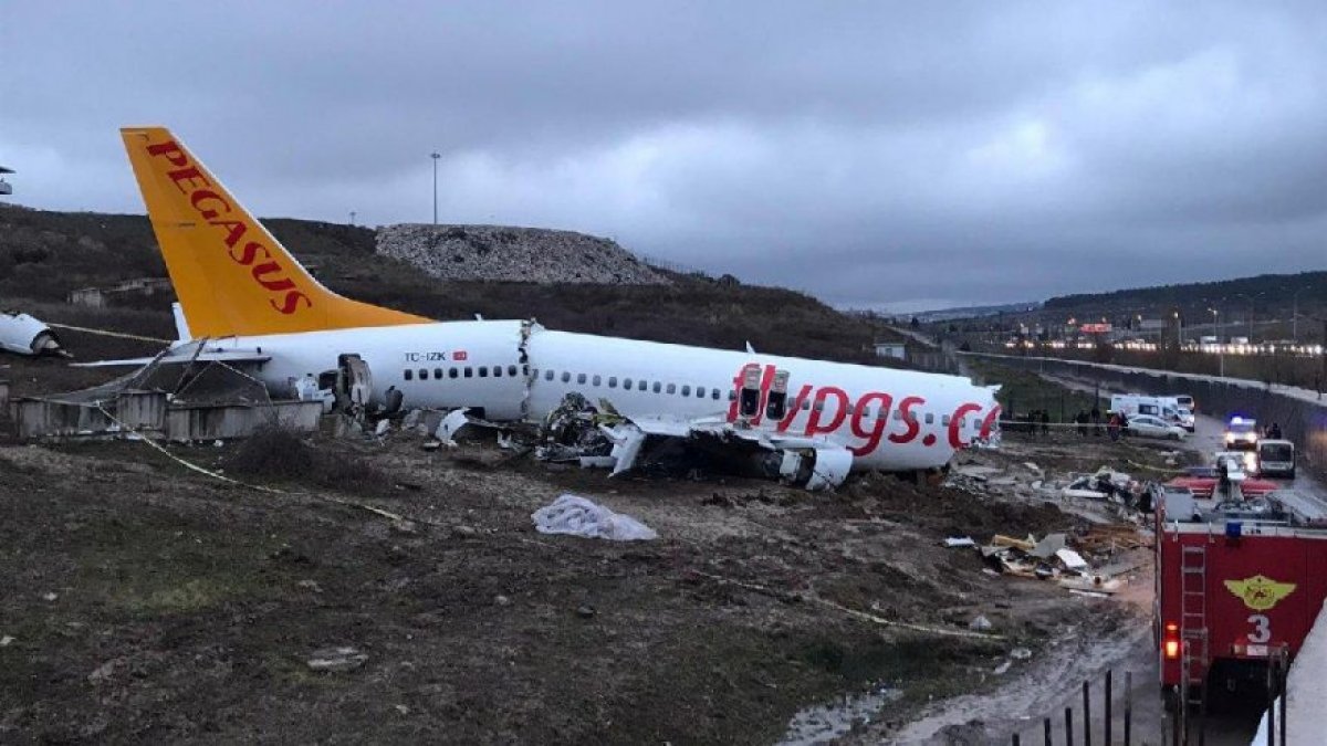 Expert report of the Pegasus accident in Sabiha Gökçen completed # 1