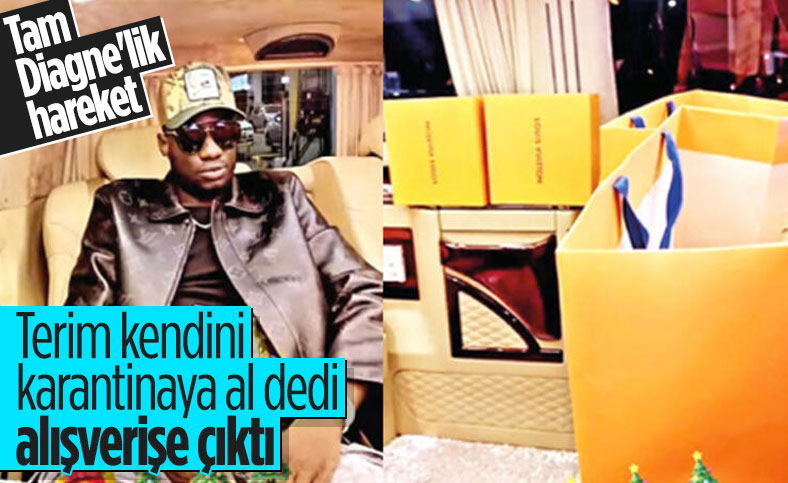 Kadroya alınmayan Mbaye Diagne alışverişe çıktı