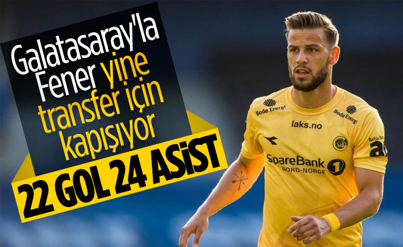 Galatasaray ile Fenerbahçe Philip Zinckernagel'in peşinde