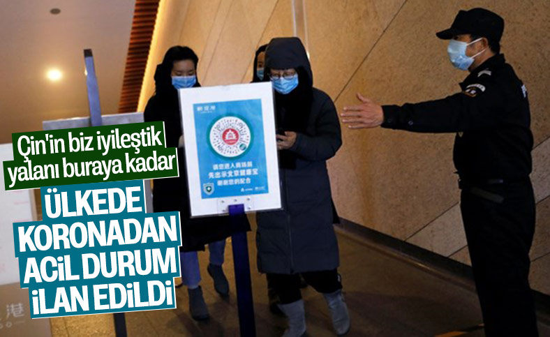 Çin'de, vaka sayılarındaki ani artış nedeniyle acil durum ilan edildi