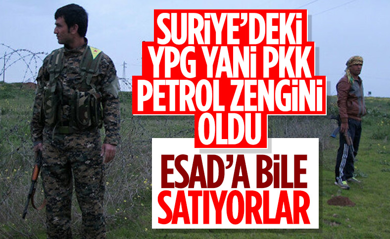 Terör örgütü PKK, Suriye'de Esad rejimine petrol satıyor