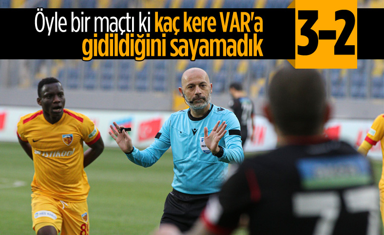 4 golün iptal olduğu maçta kazanan Gençlerbirliği