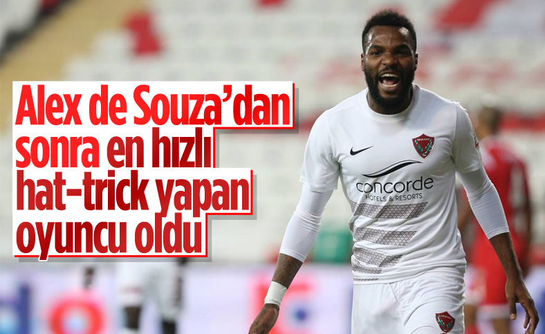 Hataysporlu Boupendza, Süper Lig tarihine geçti