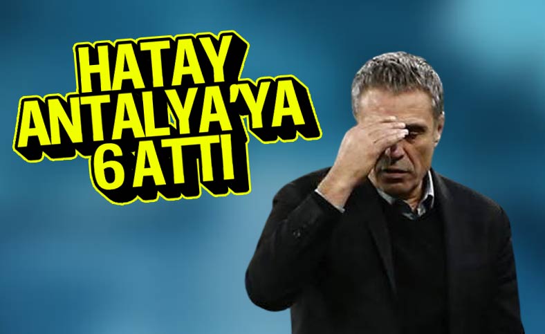 Hatay, Antalya'ya gol oldu yağdı