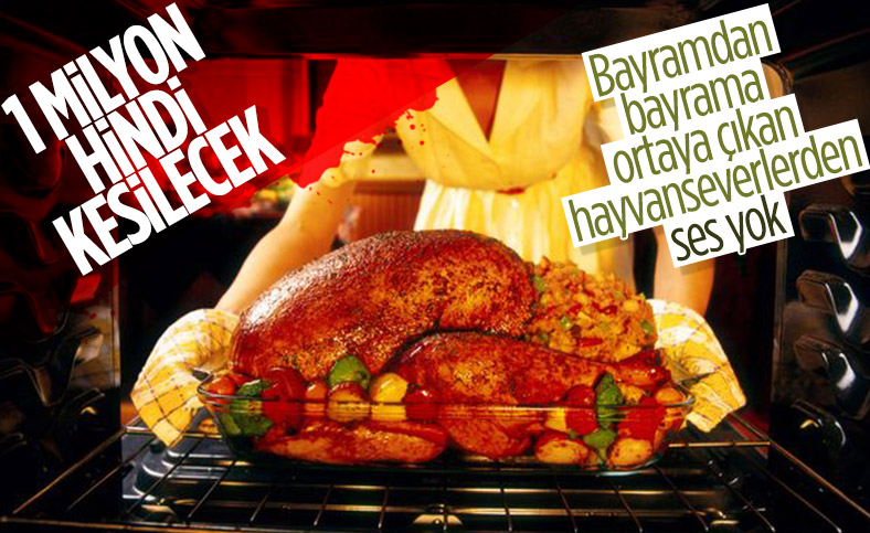 Yılbaşında 1 milyon hindi kesilmesi bekleniyor