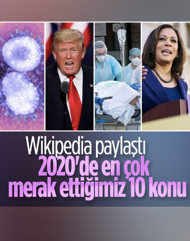 Wikipedia, 2020'de en çok merak edilenleri açıkladı