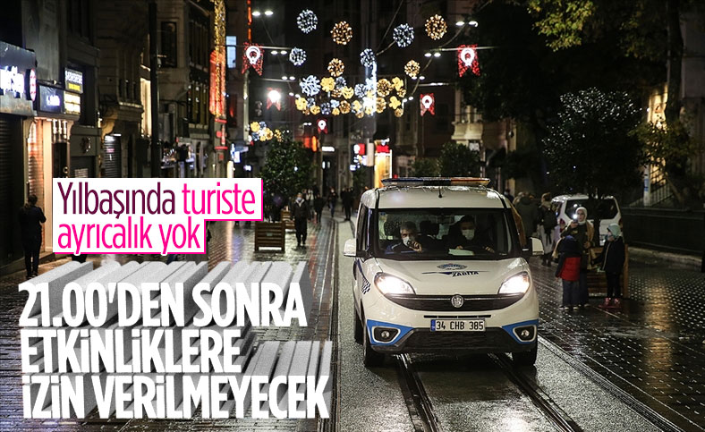 İçişleri Bakanlığı'ndan yılbaşı için 'turist' genelgesi