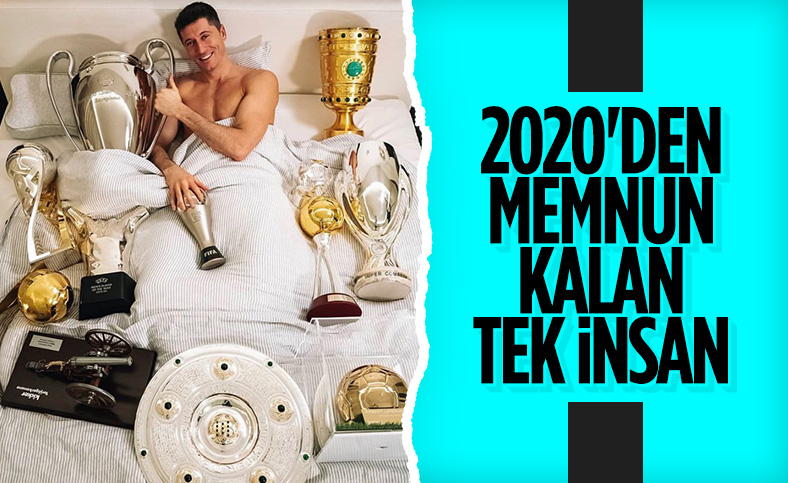 2020 Lewandowski'nin yılı oldu