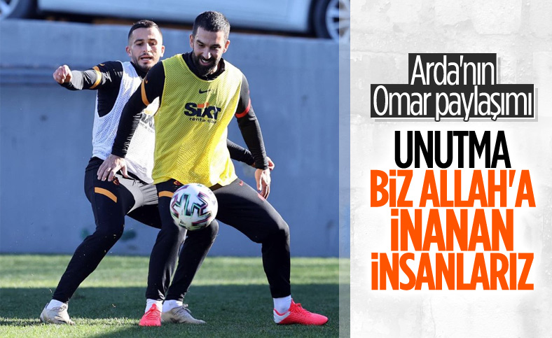 Arda Turan'dan Omar Elabdellaoui paylaşımı