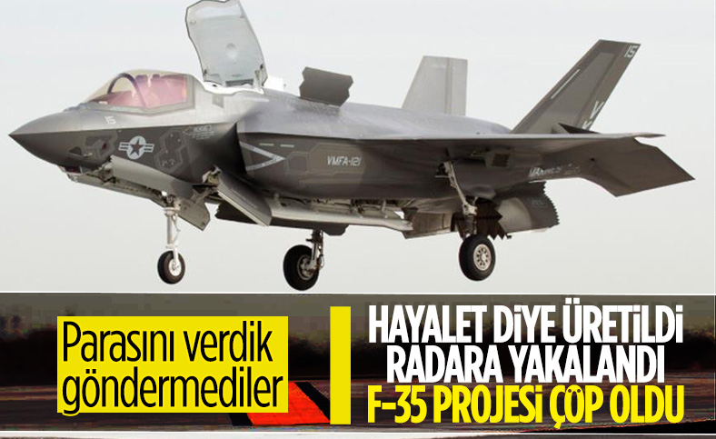 F-35'lerde seri üretim askıya alındı