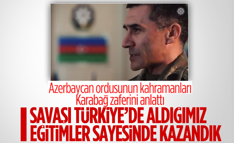 Azerbaycan ordusunun kahramanları, Karabağ zaferini anlattı
