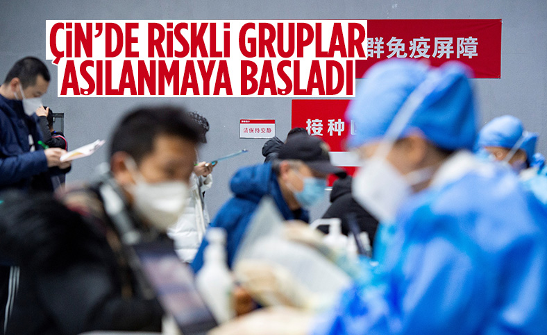 Çin'de koronavirüs aşısı riskli gruplara yapılmaya başladı