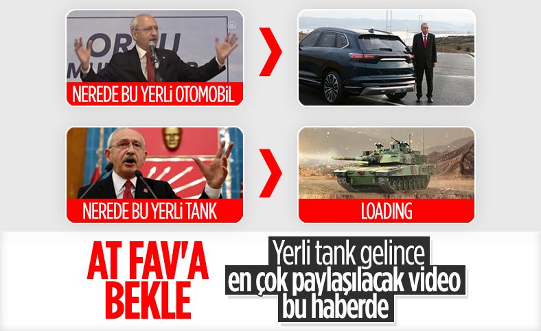 Kemal Kılıçdaroğlu: Nerede bu tank