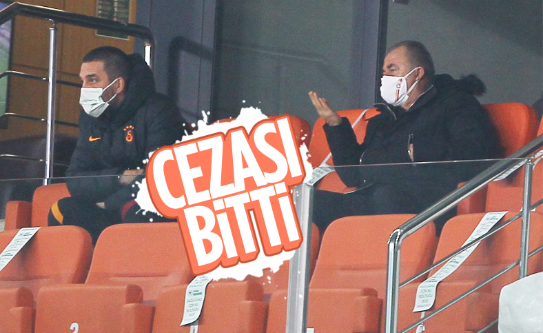Fatih Terim'in cezası sona erdi