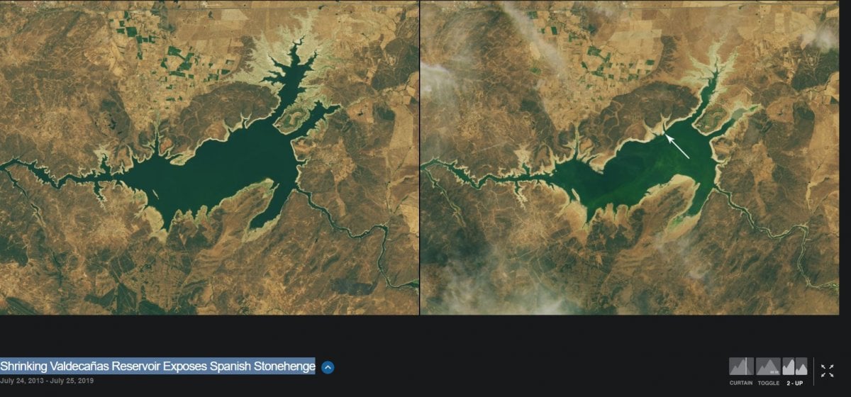 NASA has released photos showing how climate change is changing the world # 22