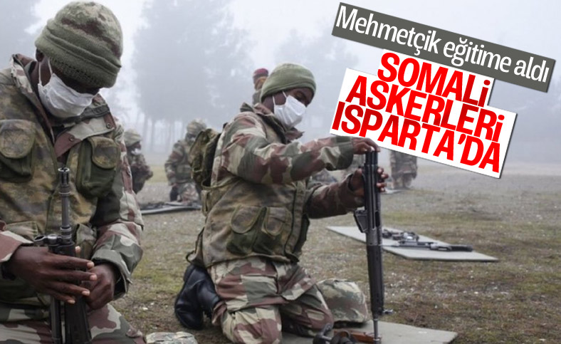 Somalili askerler, Türkiye'de komando eğitimi alıyor