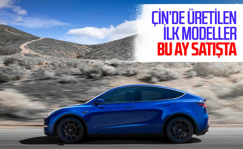 Çin malı Tesla Model Y, bu ay satışa çıkacak