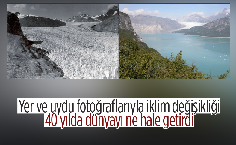 NASA, iklim değişikliğini fotoğrafladı