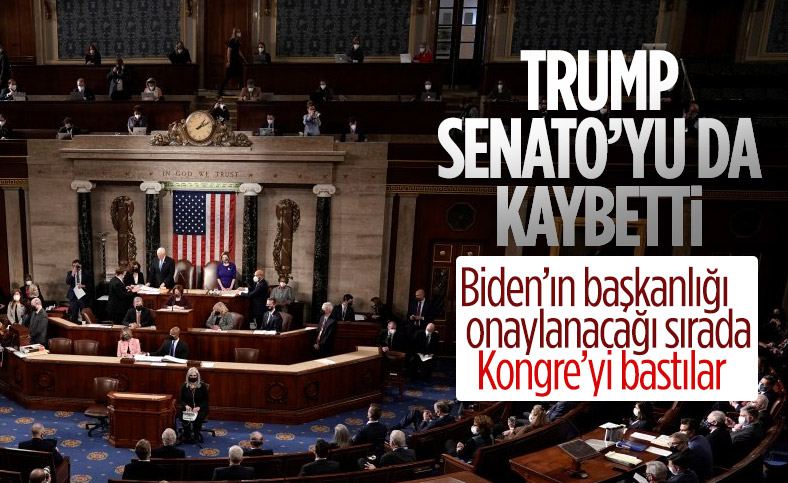 ABD Senatosu'nun kontrolü Demokratlar'a geçti