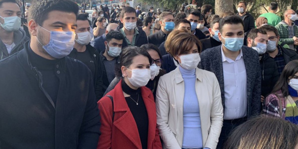 Cumhurbaşkanı Erdoğan dan Boğaziçi eylemleri yorumu: İşin içinde teröristler var #1