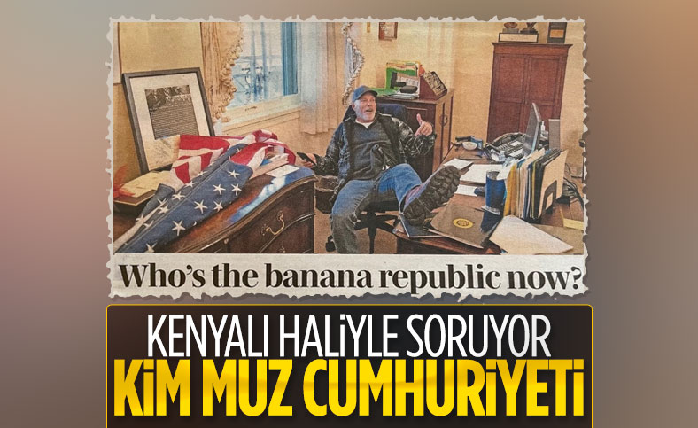 Kenya medyasından Amerika'ya: Muz Cumhuriyeti şimdi kim?