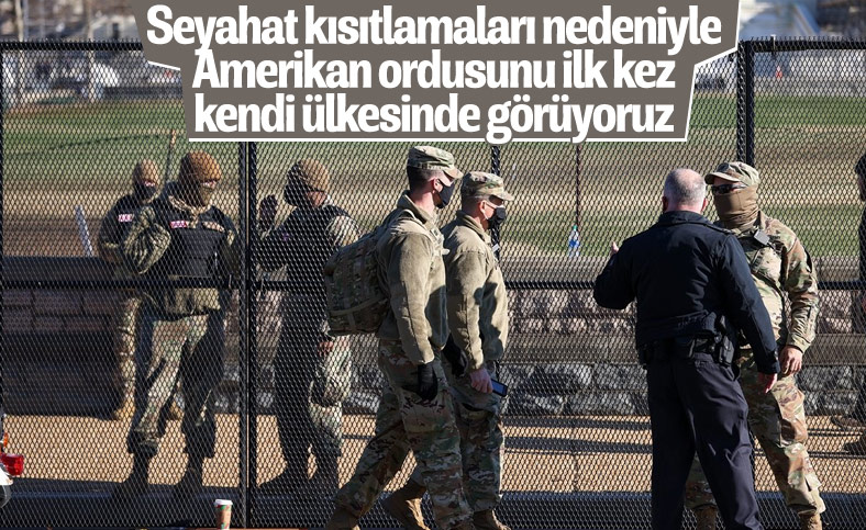 ABD ordusu Kongrenin etrafına 2 metrelik barikat kurdu