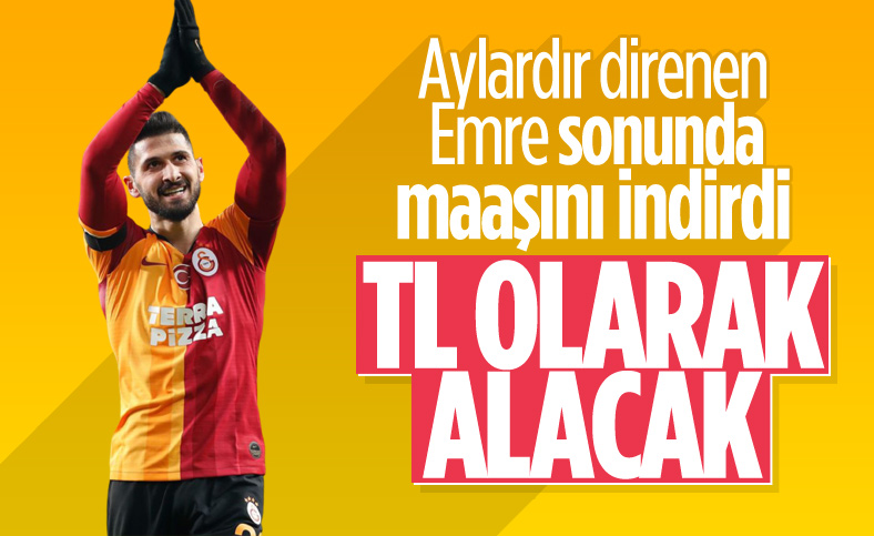 Emre Akbaba'nın maaş sorunu çözüldü