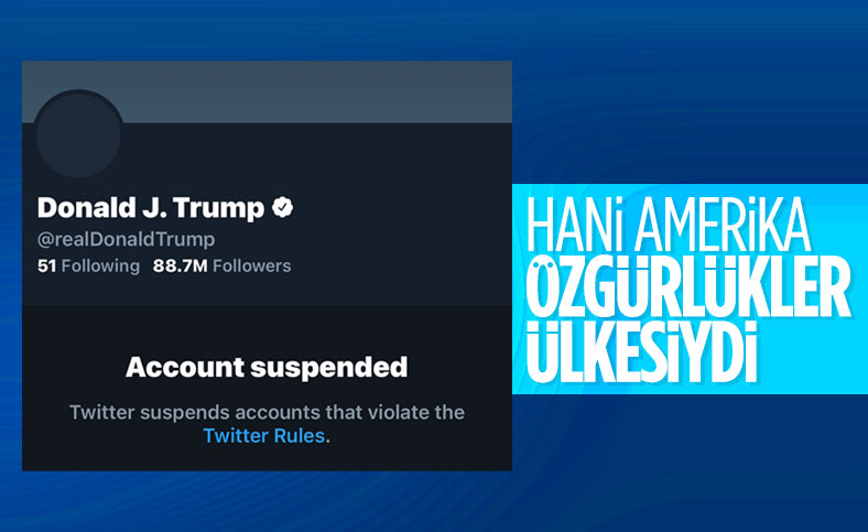 Twitter, Trump'ın hesabını kalıcı olarak askıya aldığını açıkladı