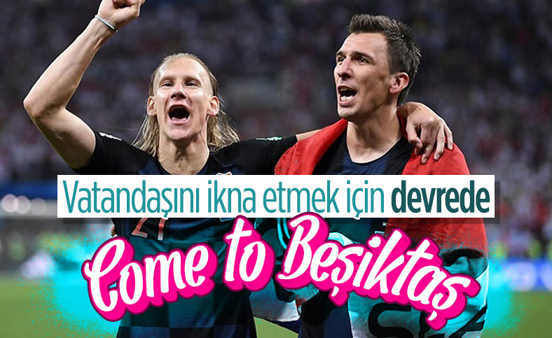 Domagoj Vida, Mandzukic transferi için devrede