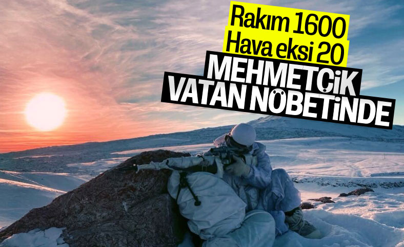 Mehmetçik hudut nöbetinde