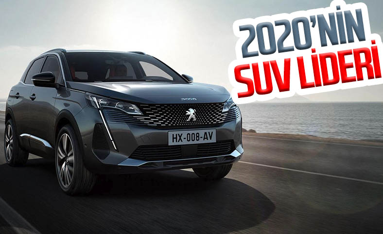 Türkiye'de 2020 SUV segmentinin lideri belli oldu: Peugeot