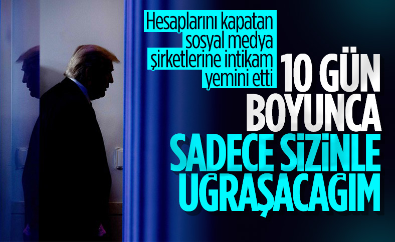 Trump'tan sosyal medya şirketlerine tehdit