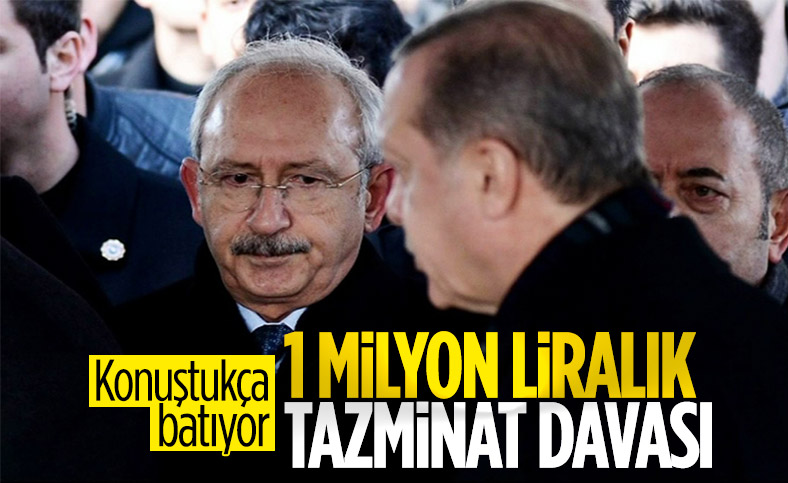 Cumhurbaşkanı Erdoğan'dan, Kemal Kılıçdaroğlu'na dava