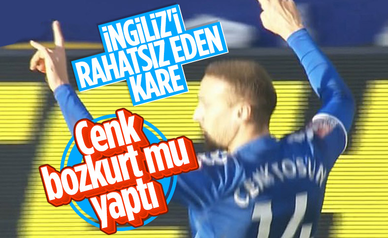 Cenk Tosun'un gol sevinci tartışma konusu oldu
