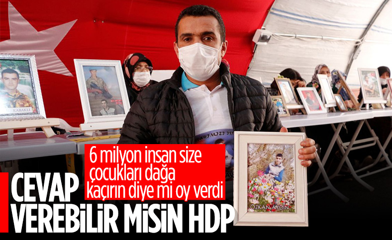 Diyarbakır'daki baba: Nereye kadar Kandil'e vekillik yapacaksınız