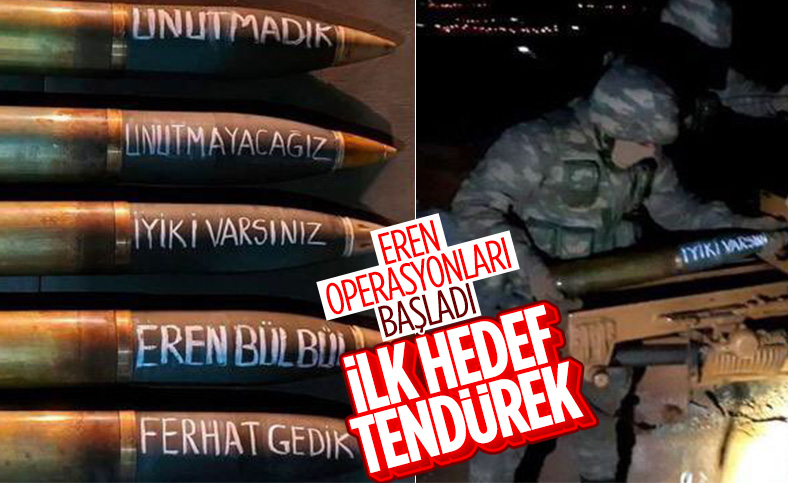 İçişleri Bakanlığı: Eren Operasyonları başladı